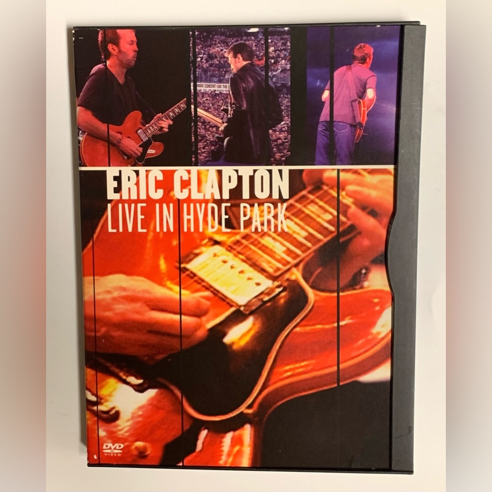 Eric Clapton live in hyde Park dvd